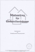 Mietvertrag zur Vermietung von Einfamilienhäusern